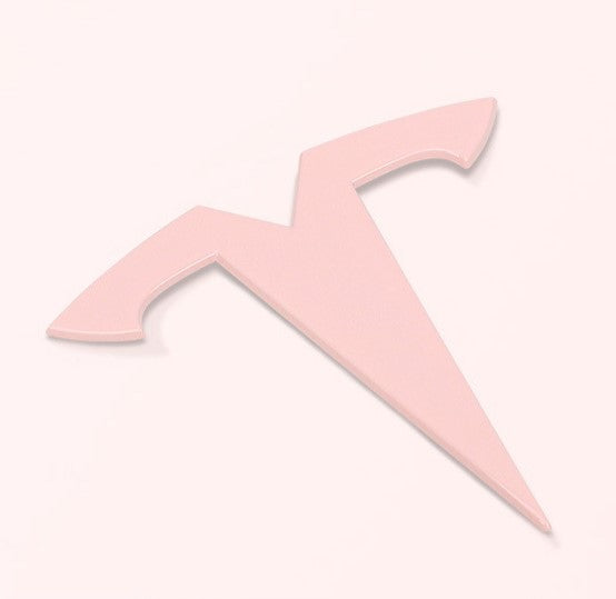 Sakura Pink Car Badge For Tesla Model 3/Y (1 set)
